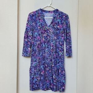 Lilly Pulitzer Alaina Purple Dress.  Size XSMALL